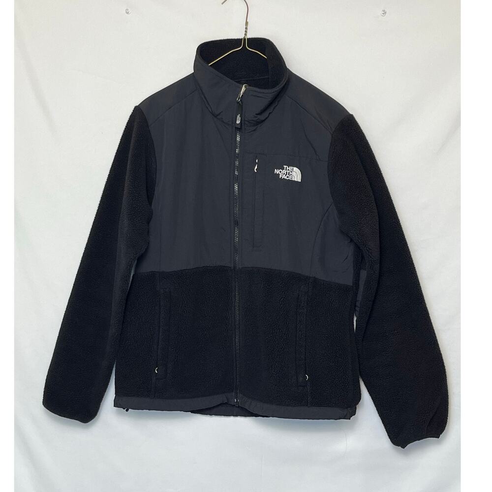 The North Face Women’s M Black Fleece Long Sleeve Full Zip Jacket Outdoor Coat